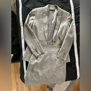 ANTONIO MELANI Gray Skirt Set